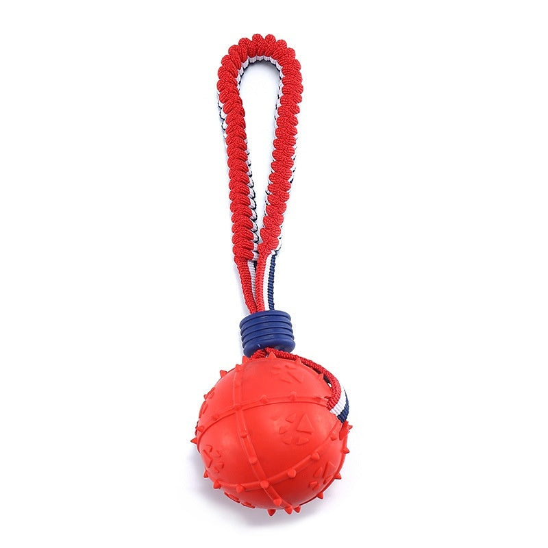 "Interactive Dog Chew Ball – Fun, Durable & Perfect for Training!