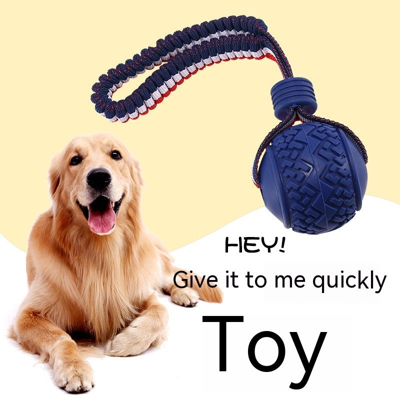 "Interactive Dog Chew Ball – Fun, Durable & Perfect for Training!