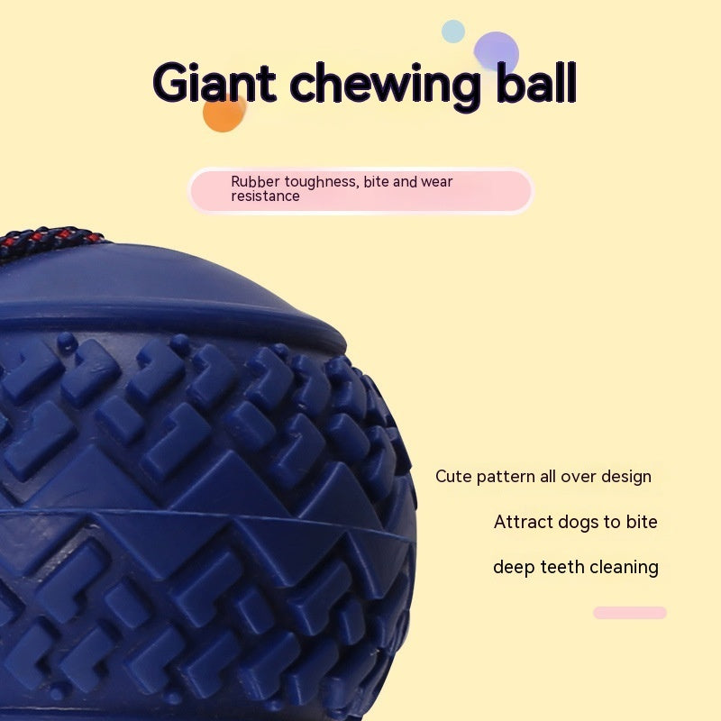 "Interactive Dog Chew Ball – Fun, Durable & Perfect for Training!