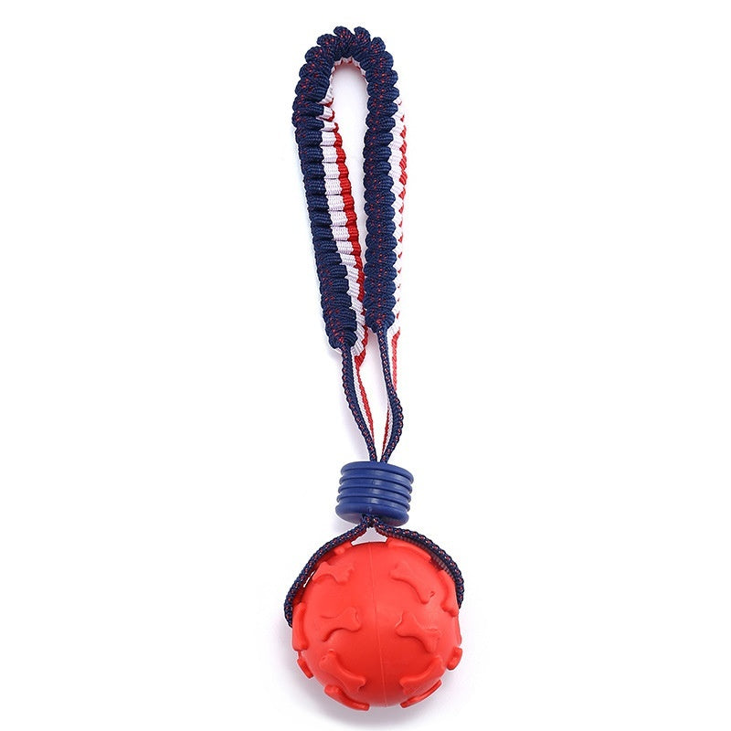 "Interactive Dog Chew Ball – Fun, Durable & Perfect for Training!