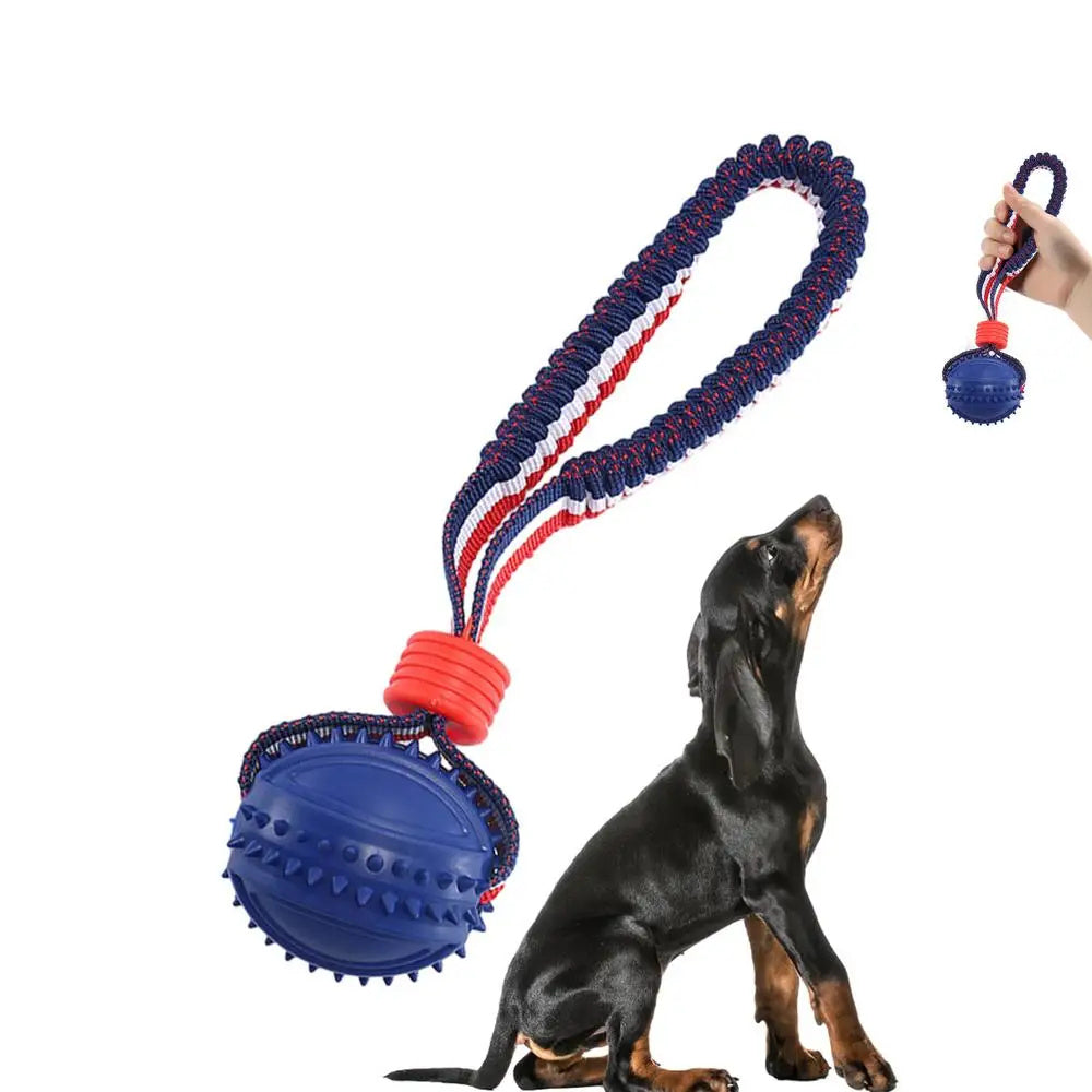 "Interactive Dog Chew Ball – Fun, Durable & Perfect for Training!