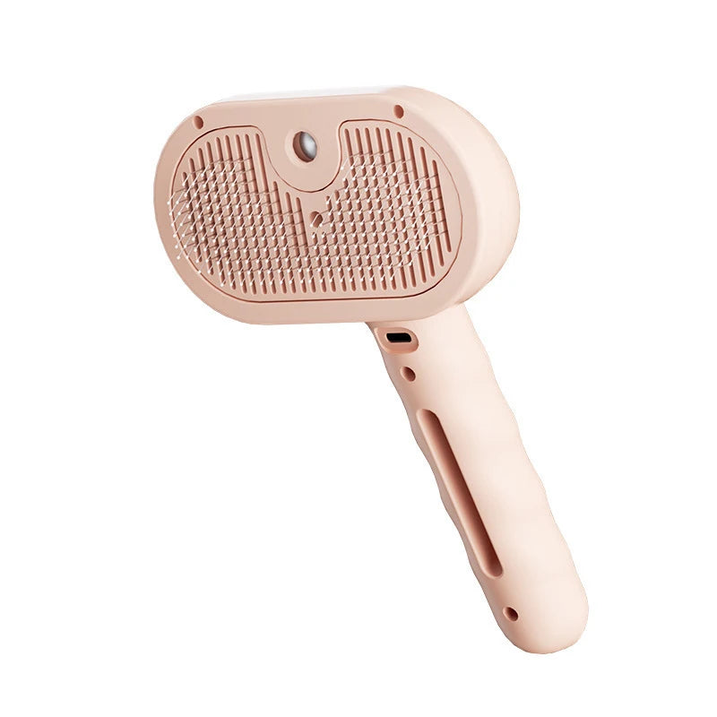 Dog Steam Comb Pet Massage Brush USB Charging Safe